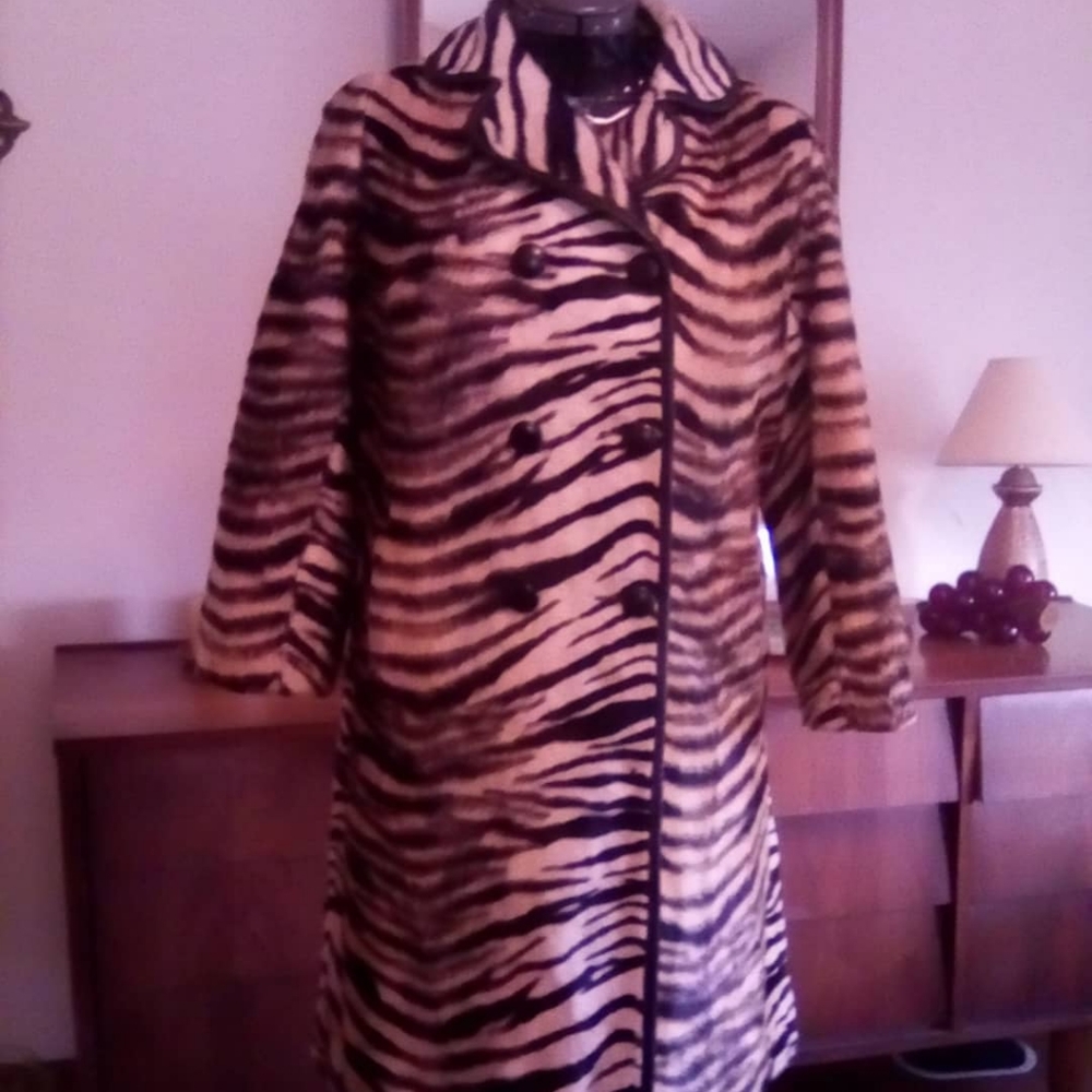 Vintage faux fur coat